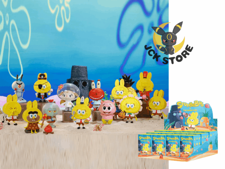 THE MONSTER LABUBU X SPONGEBOB “POP MART” - Jck Store