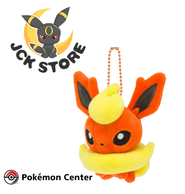 POKEMON FLAREON KEYCHAIN “POKEMON CENTER”