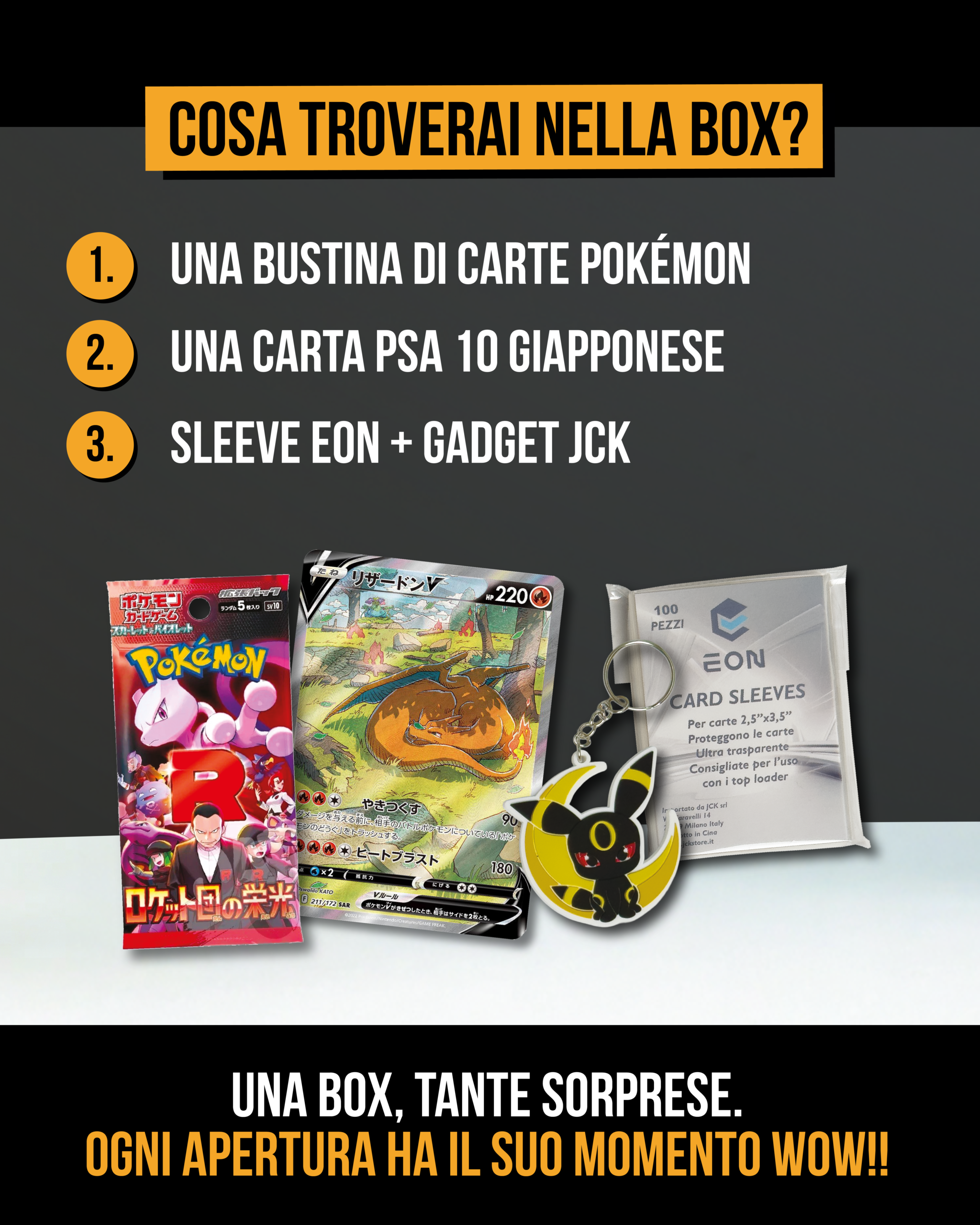 POKEMON MYSTERY BOX CON "PSA10 GIAPPONESE" - Image 2
