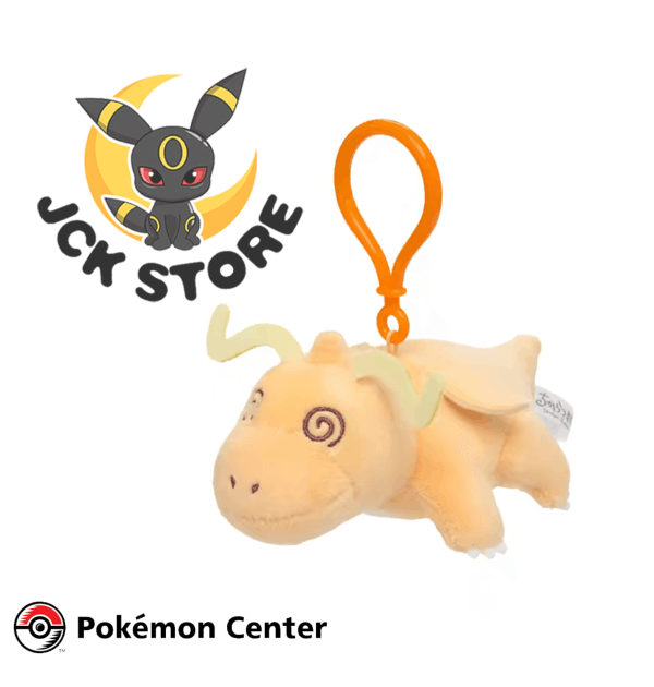 POKEMON DRAGONITE EXHAUSTED PORTACHIAVI “POKEMON CENTER”
