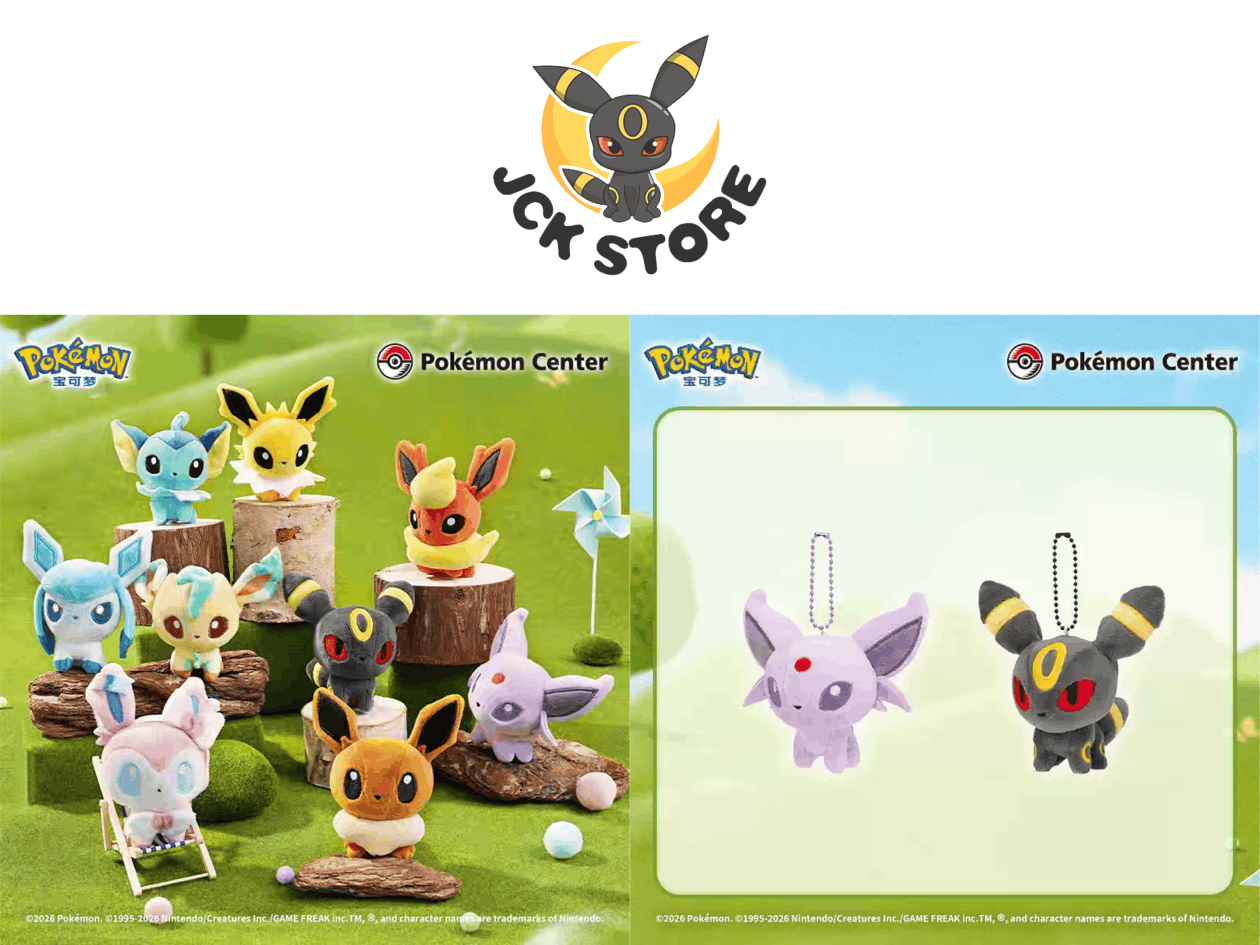 POKEMON ESPEON DOLLS PORTACHIAVI “POKEMON CENTER” - Image 2