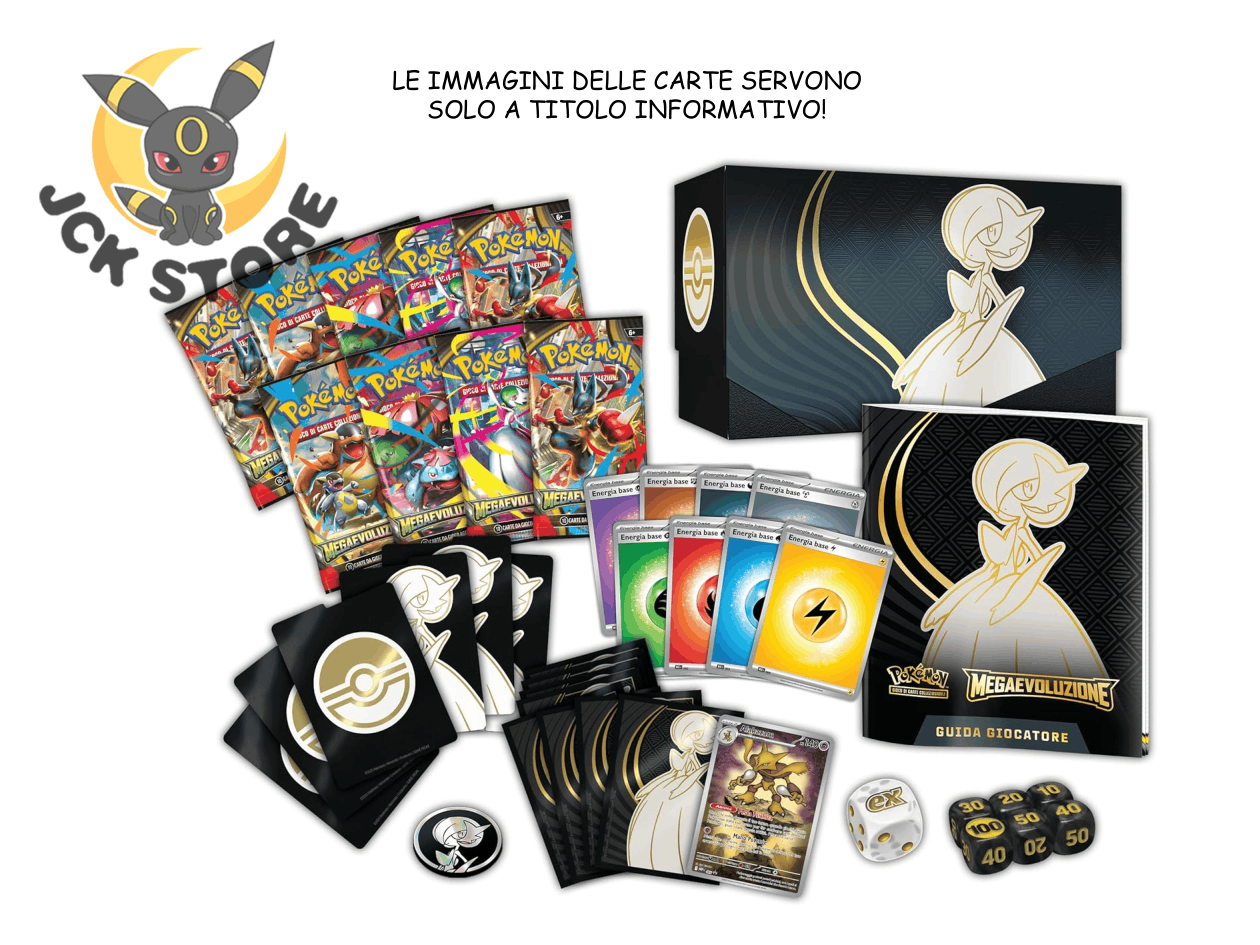 ELITE TRAINER BOX “MEGA EVOLUZIONE” GARDEVOIR (ITALIANO) - Image 2