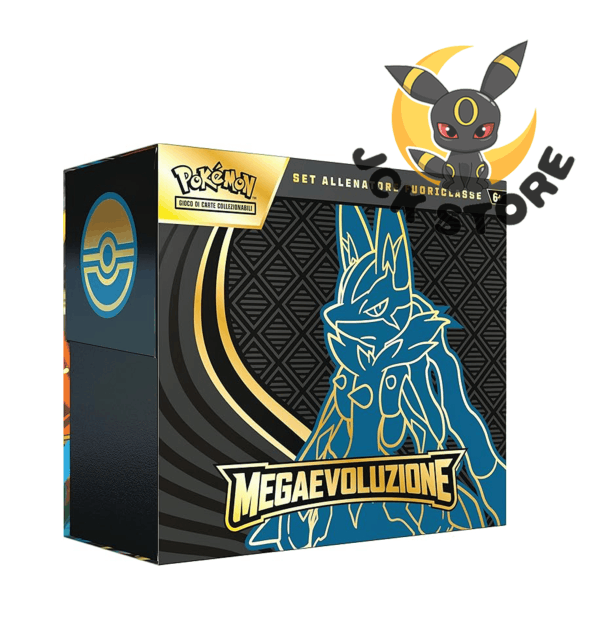 ELITE TRAINER BOX “MEGA EVOLUZIONE” LUCARIO (ITALIANO)