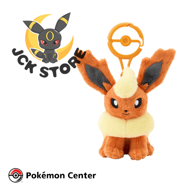 POKEMON FLAREON ADVENTURE PARTNERS PORTACHIAVI “POKEMON CENTER”