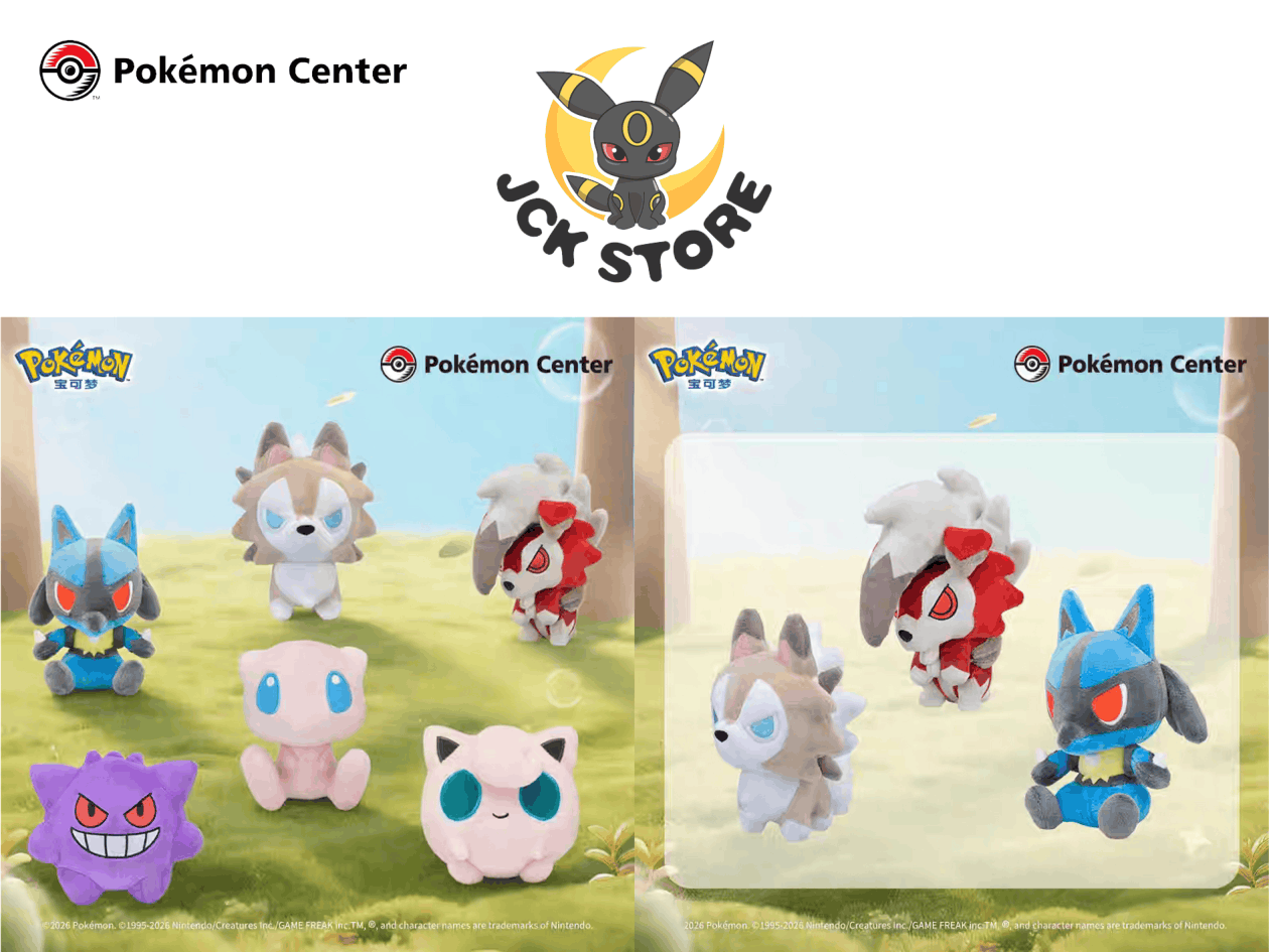 POKEMON LUCARIO DOLLS “POKEMON CENTER” - Image 2