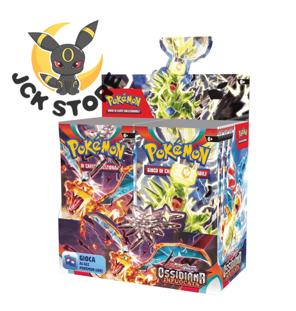 POKEMON OSSIDIANA INFUOCATA BOOSTER BOX (ITALIANO)