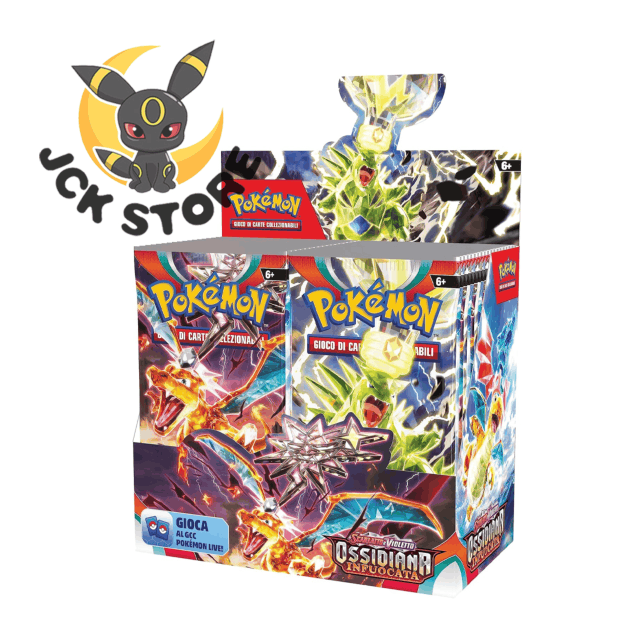 POKEMON OSSIDIANA INFUOCATA BOOSTER BOX (ITALIANO)