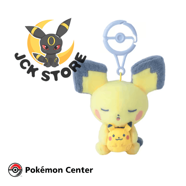 POKEMON PICHU LITTLE DAYDREAM PORTACHIAVI “POKEMON CENTER”