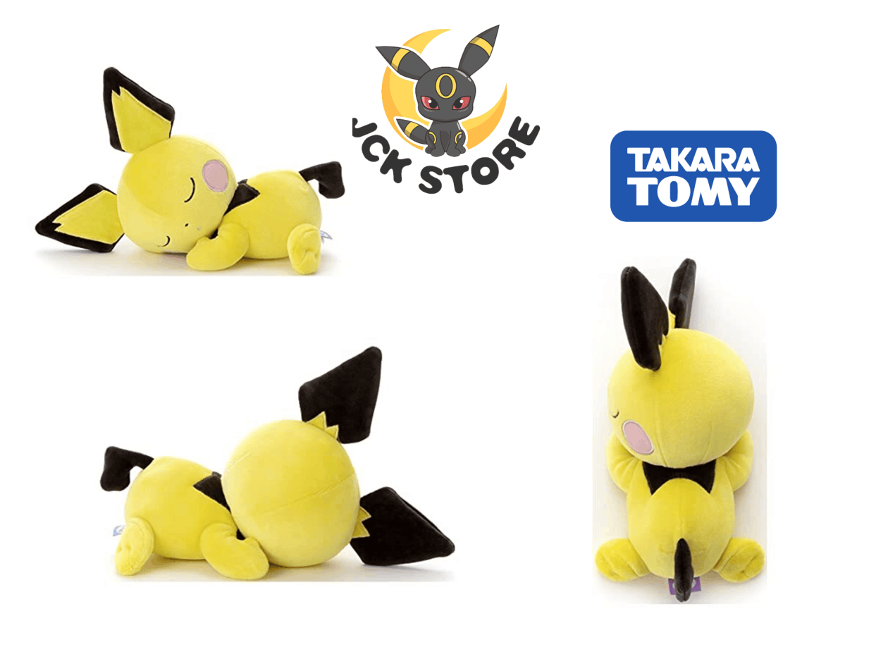 POKEMON PICHU DORMIENTE “TAKARA TOMY” - Image 2