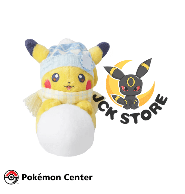 POKEMON PIKACHU SNOWBALL ROLLING “POKEMON CENTER”