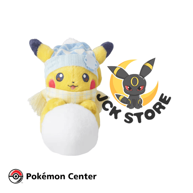 POKEMON PIKACHU SNOWBALL ROLLING “POKEMON CENTER”