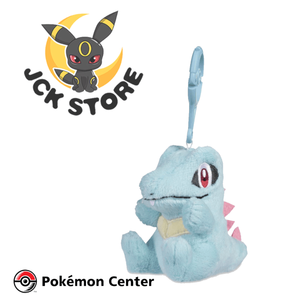 POKEMON TOTODILE ADVENTURE PARTNERS PORTACHIAVI “POKEMON CENTER”
