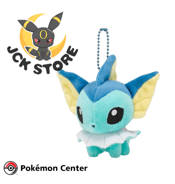 POKEMON VAPOREON DOLLS PORTACHIAVI “POKEMON CENTER”