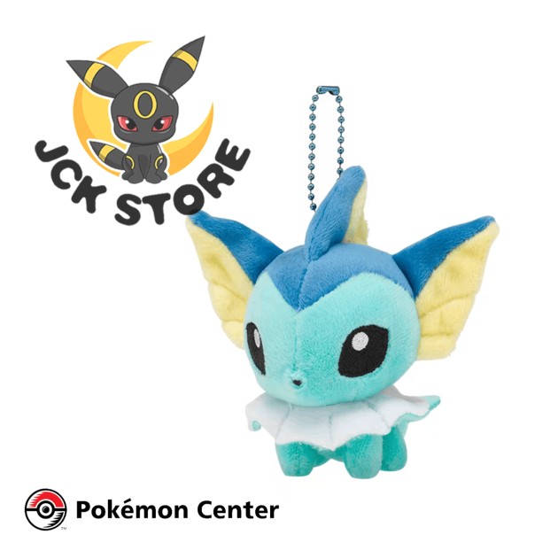 POKEMON VAPOREON DOLLS PORTACHIAVI “POKEMON CENTER”
