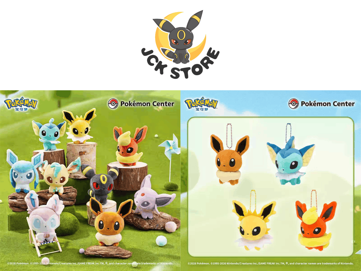 POKEMON VAPOREON DOLLS PORTACHIAVI “POKEMON CENTER” - Image 2