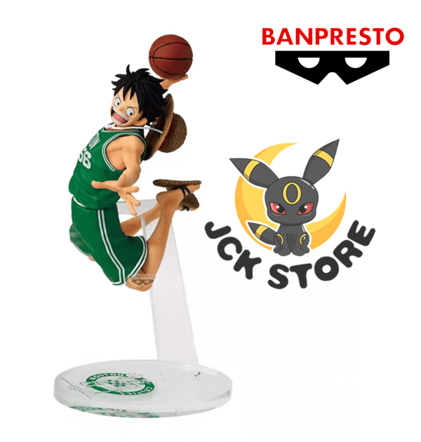 ONE PIECE x NBA MSP MONKEY D. LUFFY – BOSTON CELTICS (BANPRESTO)