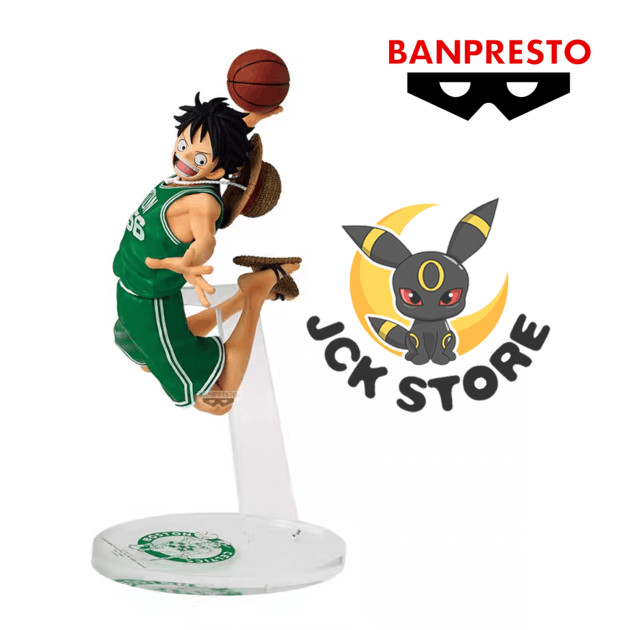 ONE PIECE x NBA MSP MONKEY D. LUFFY – BOSTON CELTICS (BANPRESTO)