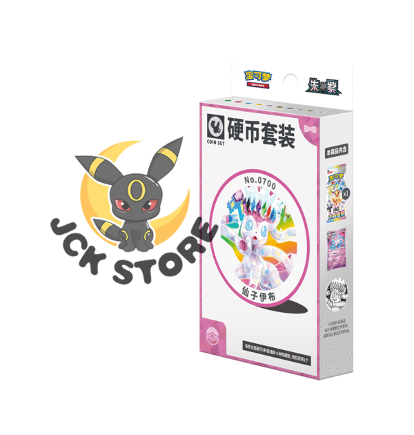 POKEMON SET MONETE “EEVEELUTIONS” TERASTAL FESTIVAL (CINESE)