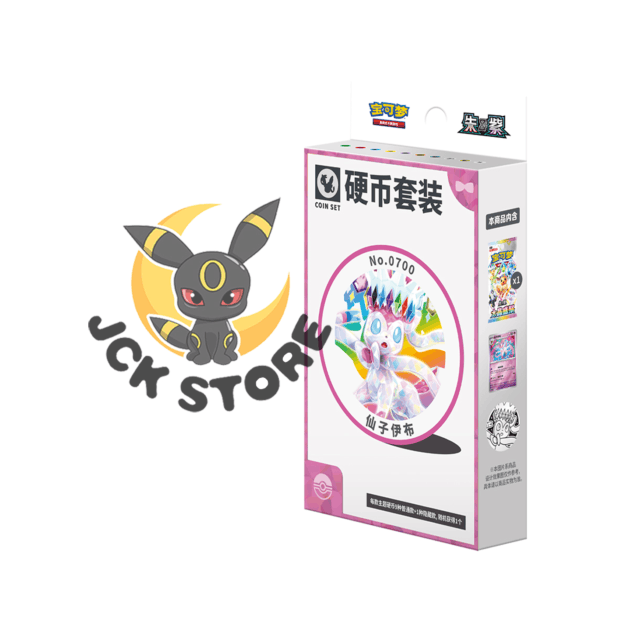 POKEMON SET MONETE “EEVEELUTIONS” TERASTAL FESTIVAL (CINESE)