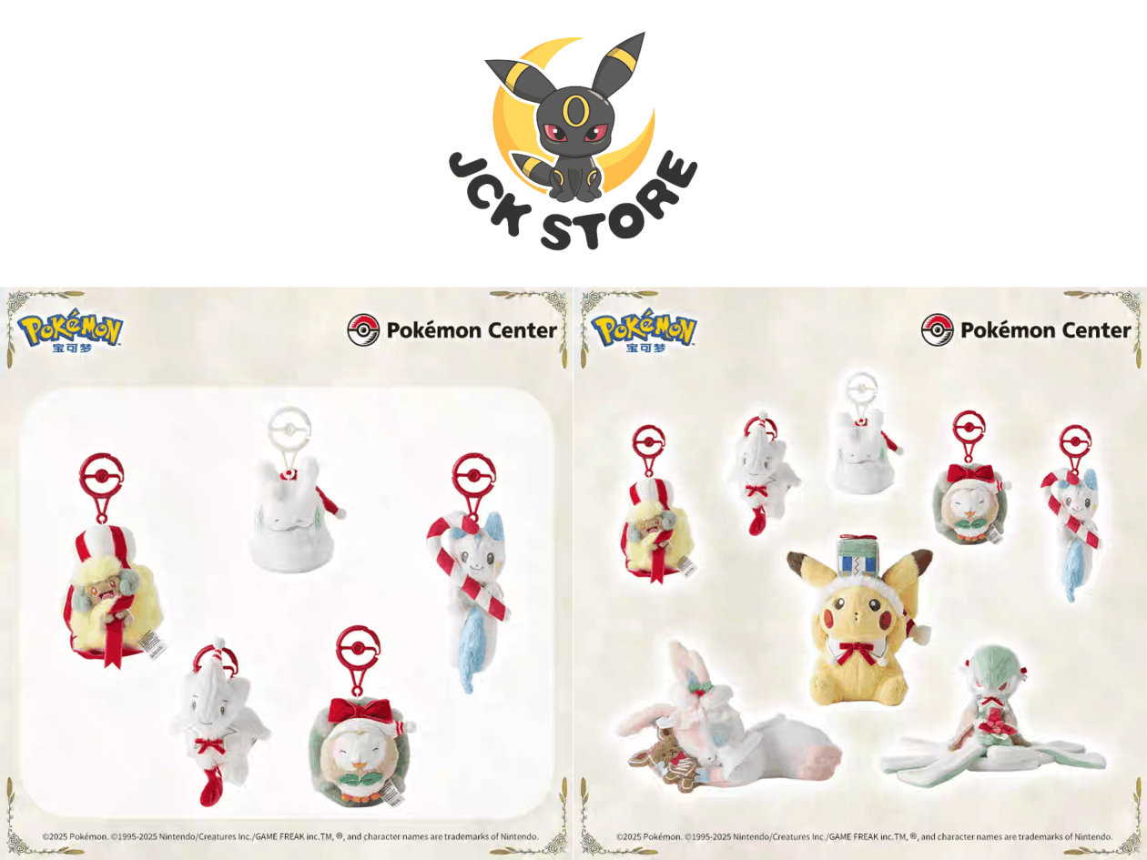 POKEMON PACHIRISU HOLIDAY BLESSING PORTACHIAVI “POKEMON CENTER” - Image 2