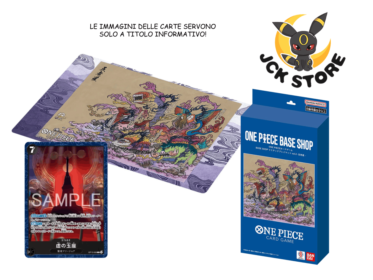 ONE PIECE BASE SHOP LIMITED PLAYMAT VOL.2 “GOROSEI” (JAP) - PREORDER - Image 2