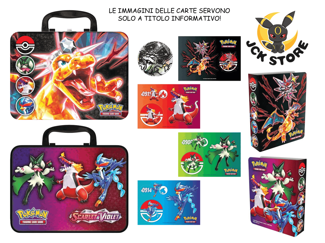 POKEMON BAULETTO CHARIZARD DA COLLEZIONE 2023 (ITALIANO) - Image 2