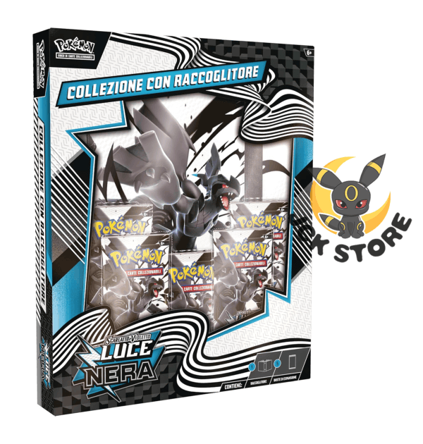 POKEMON COLLEZIONE CON RACCOGLITORE LUCE NERA (ITALIANO)