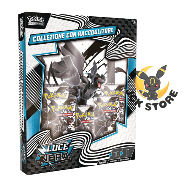 POKEMON COLLEZIONE CON RACCOGLITORE LUCE NERA (ITALIANO)