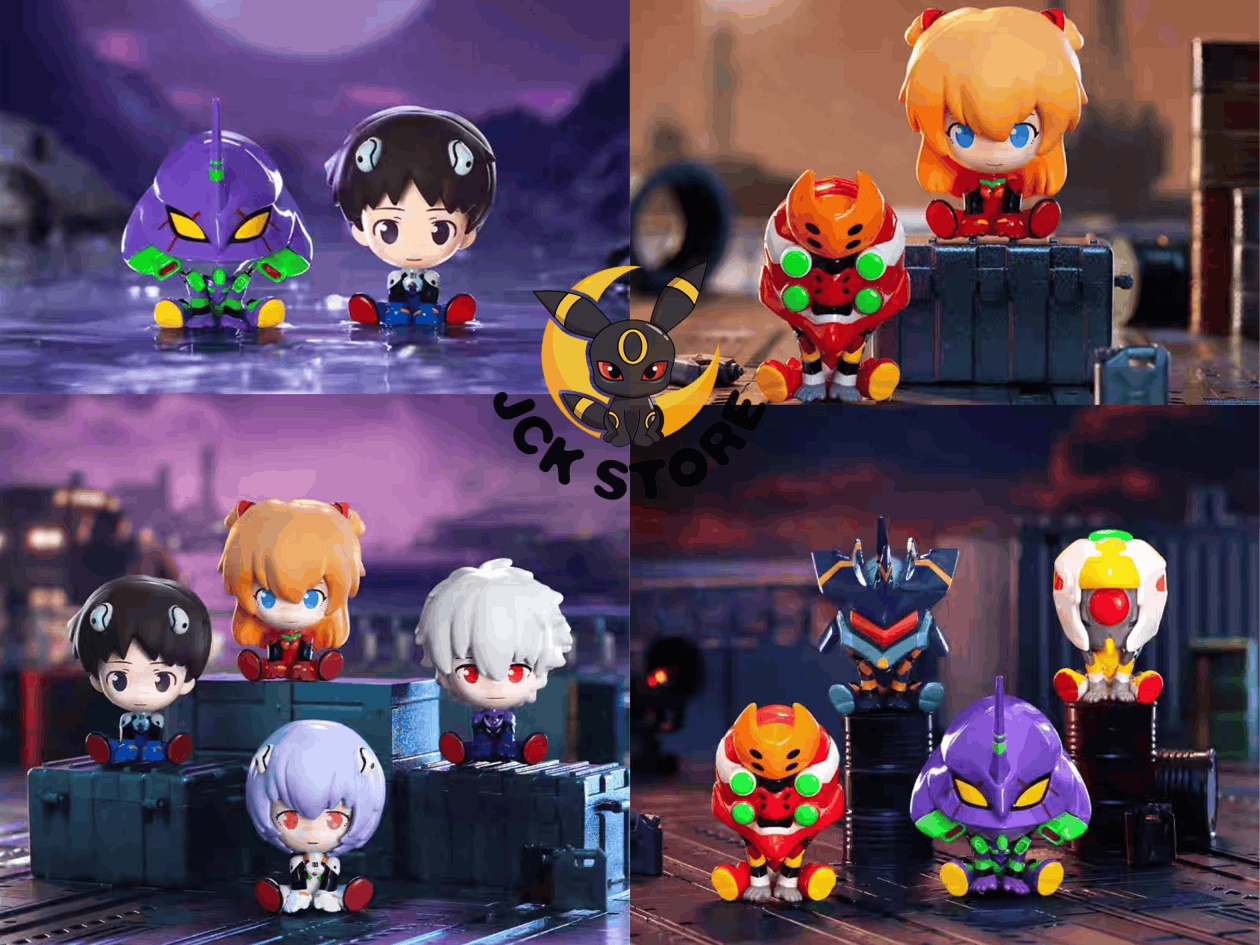 NEON GENESIS EVANGELION “MINI SITTING MOE GRAIN” TOP TOY - immagine 2