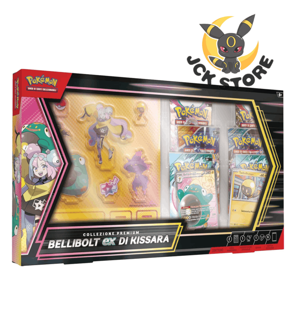 POKEMON COLLEZIONE PREMIUM BELLIBOLT EX DI KISSARA (ITALIANO)