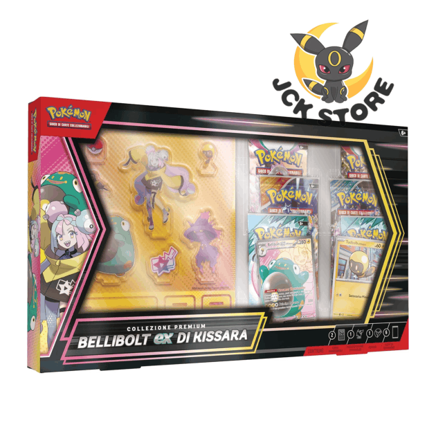 POKEMON COLLEZIONE PREMIUM BELLIBOLT EX DI KISSARA (ITALIANO)