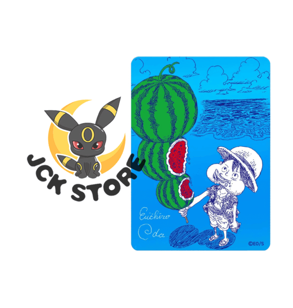 ONE PIECE METAKIRA LUFFY WATERMELON CARD (JAP)