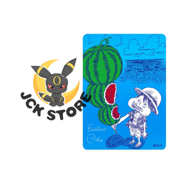 ONE PIECE METAKIRA LUFFY WATERMELON CARD (JAP)