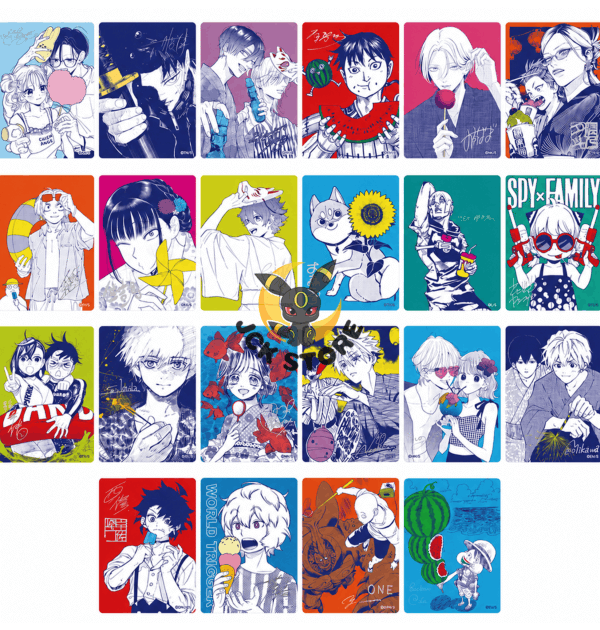 NATSUCOMI 2026 METAL CARD SET COMPLETO DI 22 CARTE (JAP)