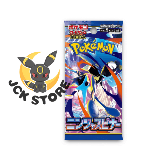 BUSTINA POKEMON NINJA SPINNER “M4” BOOSTER BOX (JAP)