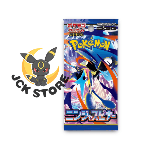 BUSTINA POKEMON NINJA SPINNER “M4” BOOSTER BOX (JAP)