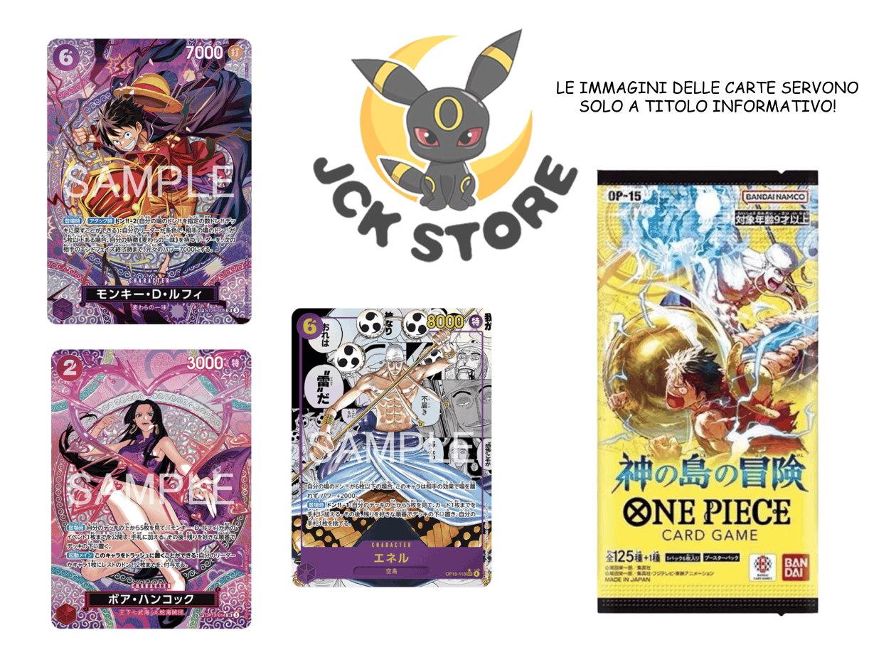 BUSTINA ONE PIECE OP-15 “ADVENTURE OF KAMI’S ISLAND” BOOSTER BOX (JP) - Image 2