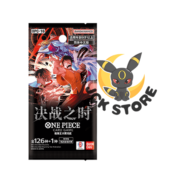 BUSTINA ONE PIECE OPC-16 “THE TIME OF BATTLE” BOOSTER BOX (CINESE)