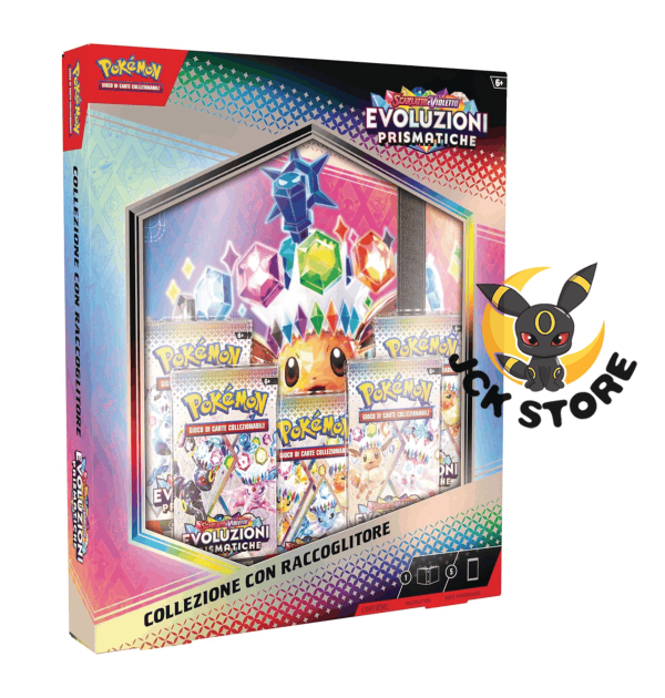 POKEMON PRISMATICHE COLLEZIONE CON RACCOGLITORE (ITALIANO)