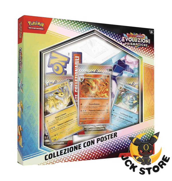 POKEMON PRISMATICHE COLLEZIONE CON POSTER (ITALIANO)