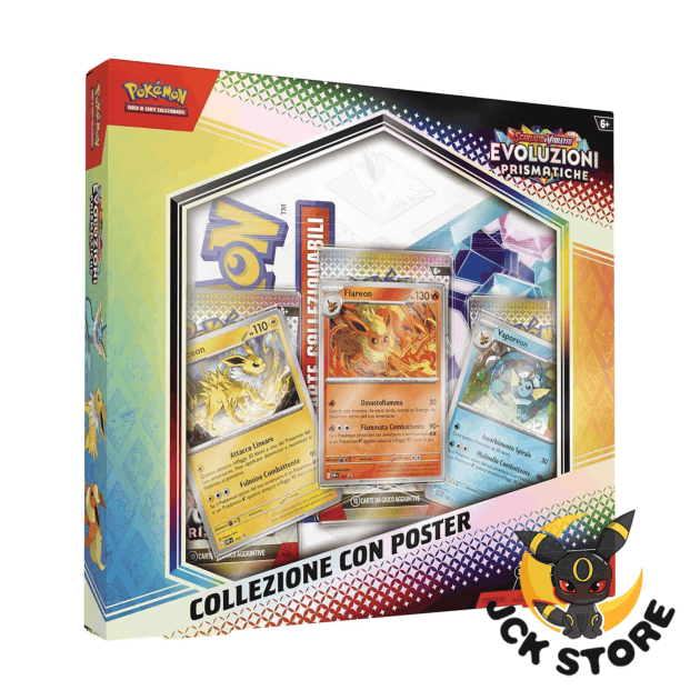 POKEMON PRISMATICHE COLLEZIONE CON POSTER (ITALIANO)