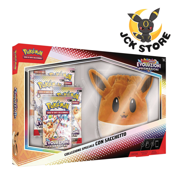 POKEMON PRISMATICHE COLLEZIONE CON SACCHETTO (ITALIANO)