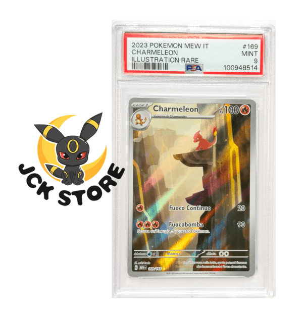 POKEMON CHARMELEON 169/165 PSA 9 "151" ITALIANO