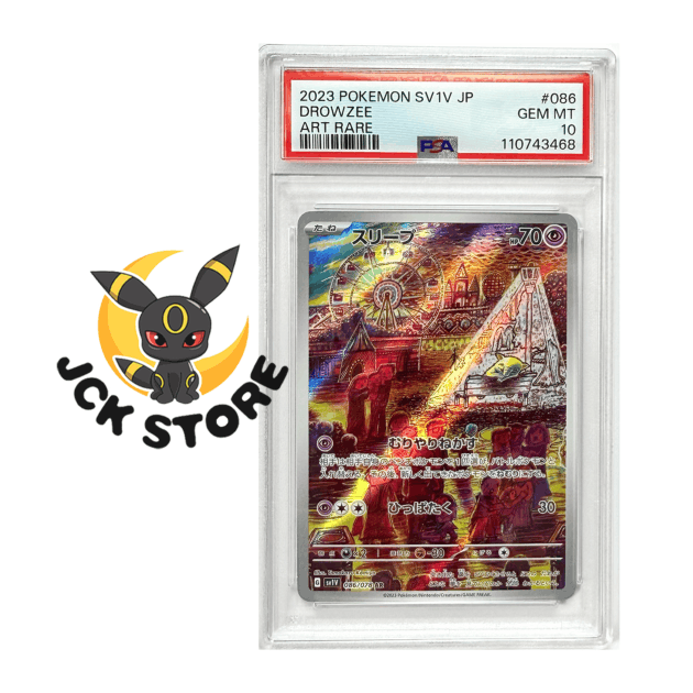 POKEMON DROWZEE 086/078 PSA10 "VIOLET EX" JAP