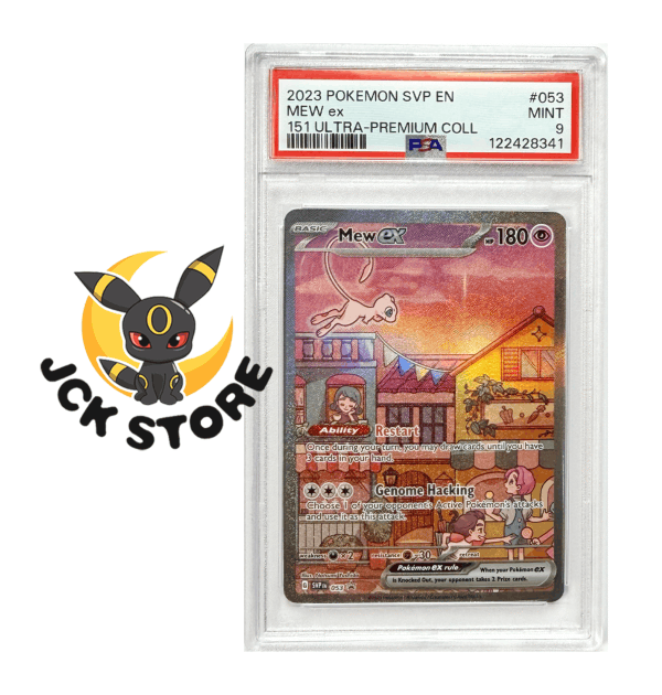 POKEMON MEW EX 053 PSA 9 "151 ULTRA PREMIUM COLLECTION" ENG