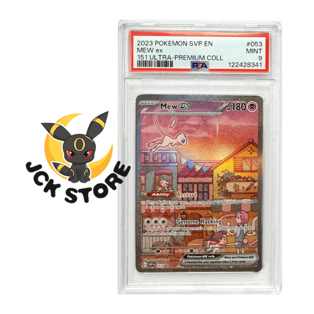 POKEMON MEW EX 053 PSA 9 "151 ULTRA PREMIUM COLLECTION" ENG