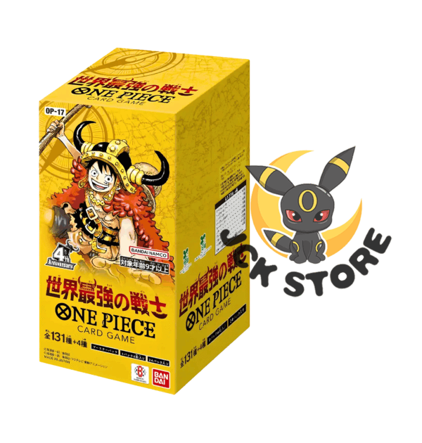 ONE PIECE OP-17 “THE WOLRD’S STRONGEST WARRIORS” BOOSTER BOX (JP)