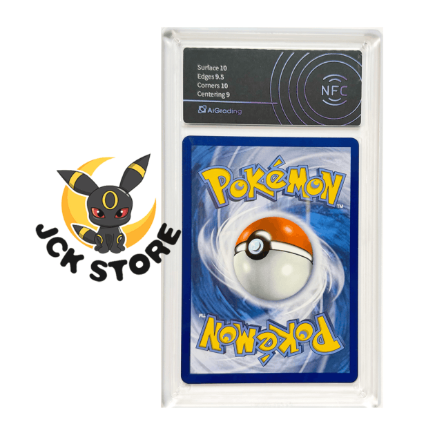 POKEMON RESHIRAM EX 166/086 AIGRADING 9.5 "FUOCO BIANCO" ITALIANO - immagine 2