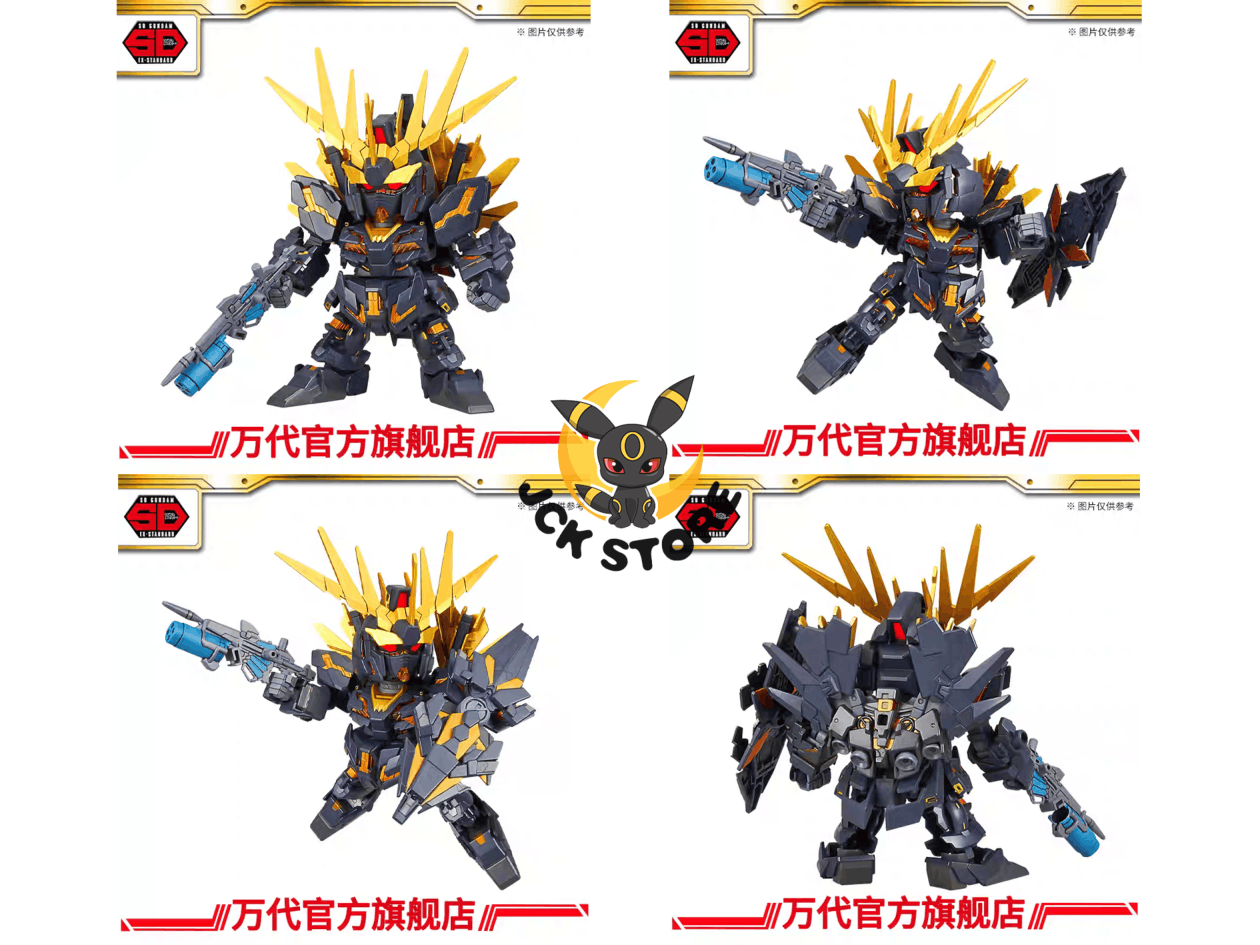 BANDAI GUNDAM SDEX 015 “UNICORN BANSHEE DESTROY MODE” - immagine 2