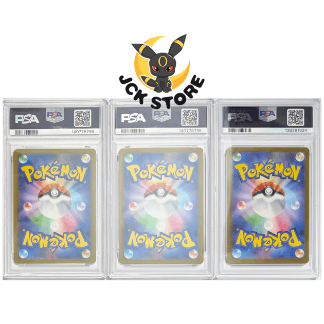 TRIO BULBASAUR 064/063, IVYSAUR 065/063, VENUSAUR 087/063 PSA10 "MEGA BRAVE" JAP - Image 2